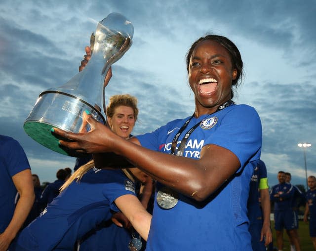 Eniola Aluko enjoyed WSL title success with Chelsea