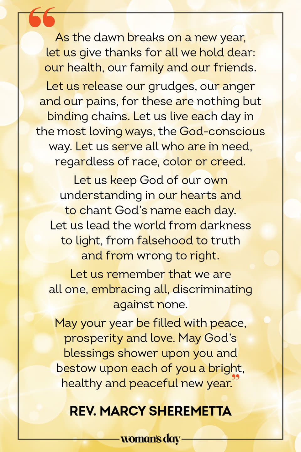 new year prayer rev marcy sheremetta