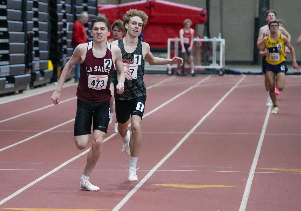 Marshall Vernon makes his move on Cole Francis.