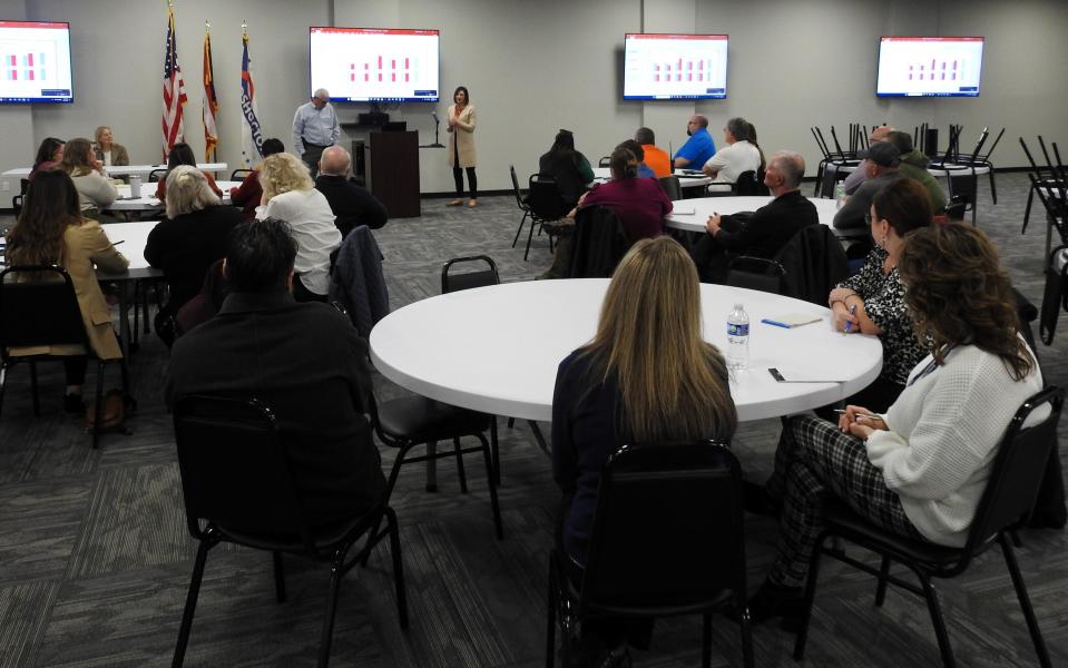 Coshocton County Commissioners recently had a budget meeting with department heads and elected officials to discuss revenue and expenditures and how to keep the county operating moving forward as costs continues to rise and revenue goes down or remains flat.