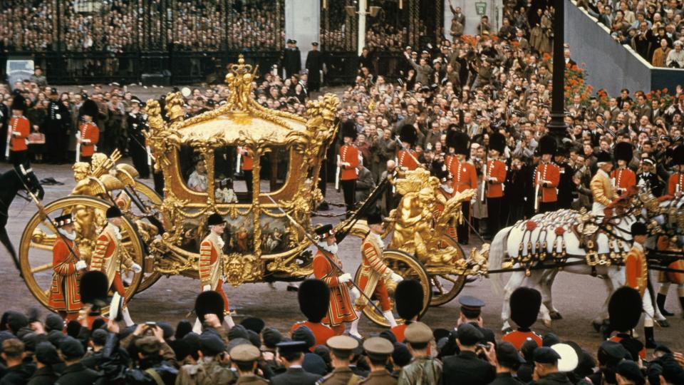 Elizabeth's coronation was the first to be fully televised