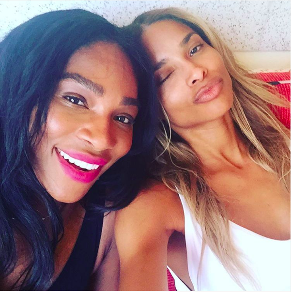 Serena Williams and Ciara