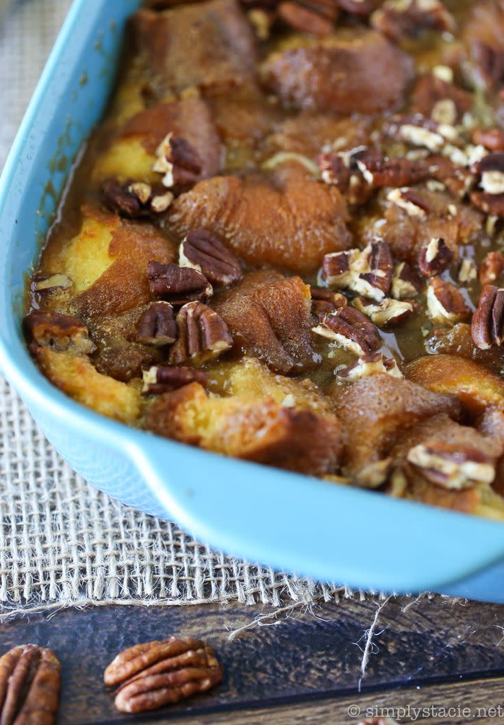 Caramel Pecan Breakfast Casserole