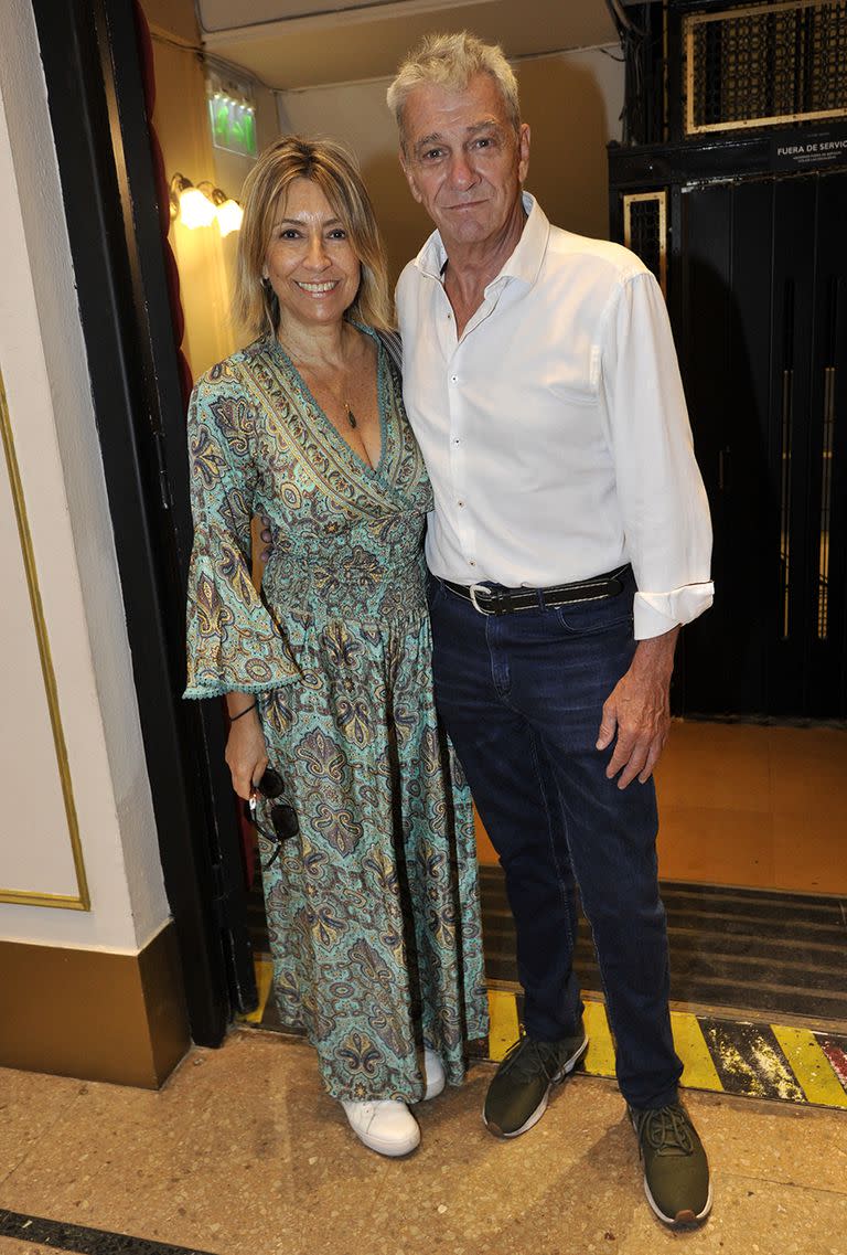 Fernando Lupiz y Claudia Zeballos