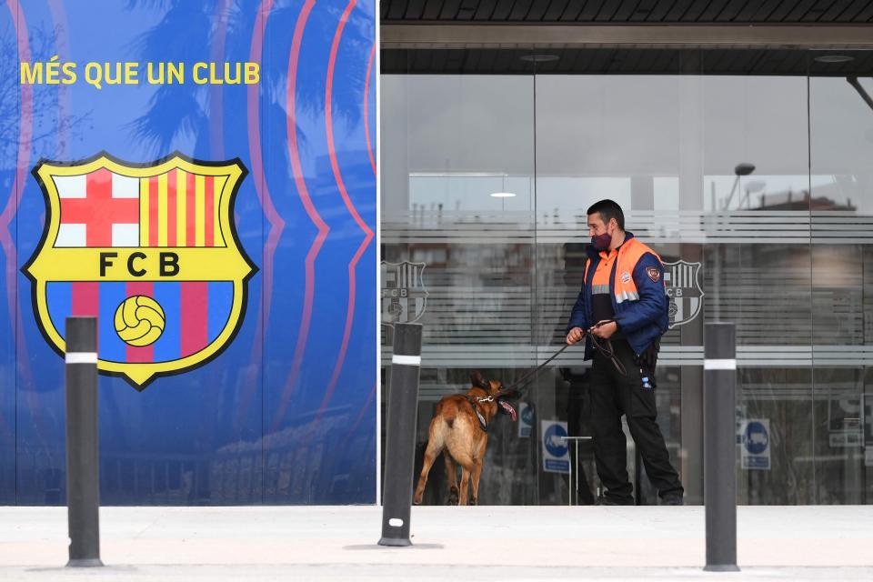 Police raided the offices of FC Barcelona on March 1, 2021, carrying out several arrests just six days ahead of the club's presidential elections, a Catalan regional police spokesman told AFP.