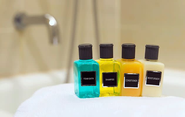 Is taking hotel toiletries really stealing? Photo: Thinkstock
