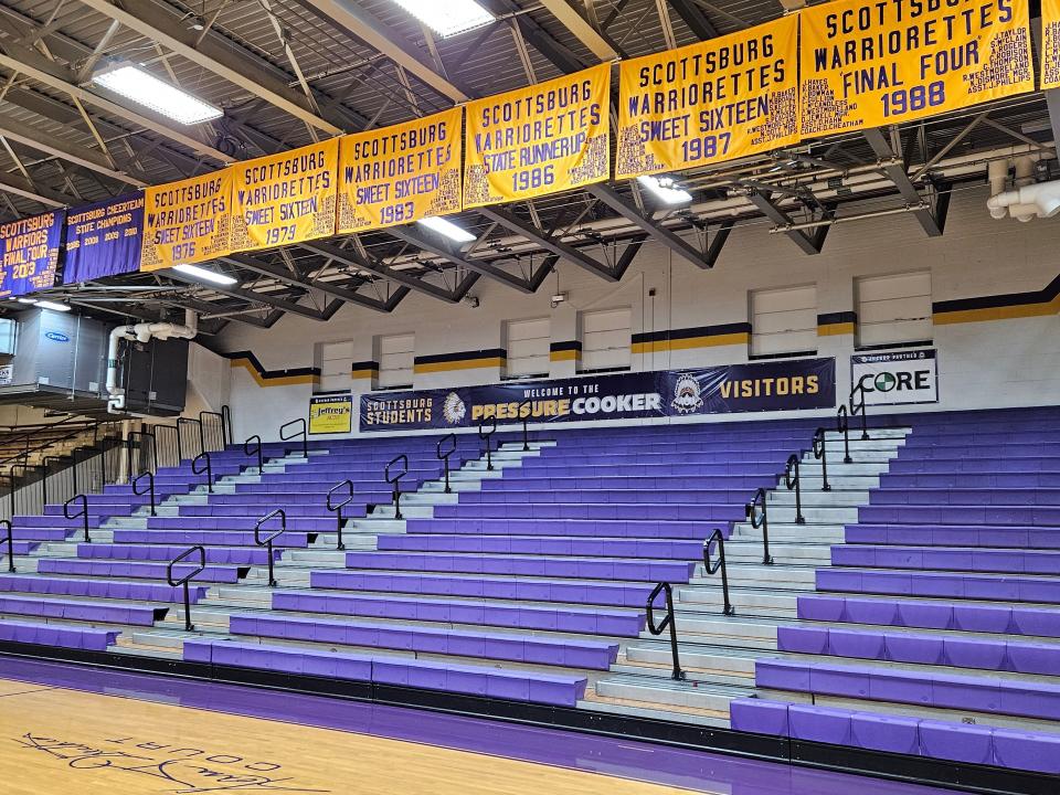 Scottsburg has embraced the "Pressure Cooker" nickname for Meyer Gymnasium.