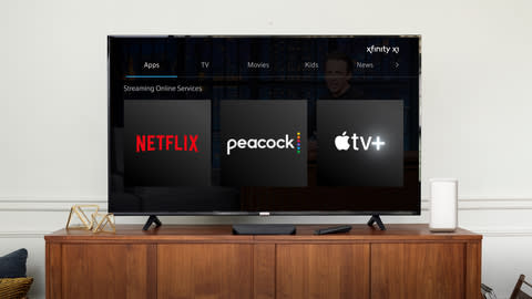 Xfinity StreamSaver™, a streaming bundle of Apple TV+, Netflix and Peacock for new and existing Xfinity Internet and TV customers. (Photo: Business Wire)