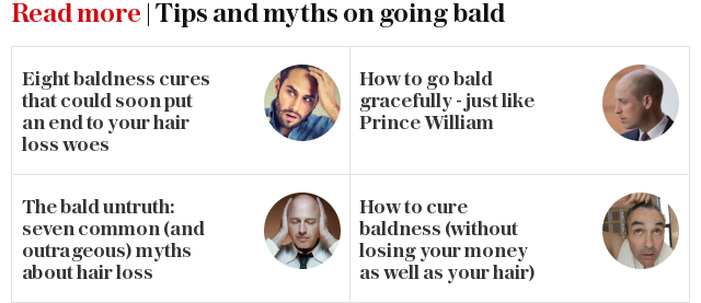 Read more | Tips and myths on going bald