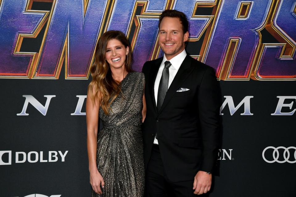 <strong>"She has changed my life for the better in so many ways. My heart, my soul, my son I feel are all so safe with her. She’s a great stepmom. She’s, God willing, going to be a great mom one day."</strong> — Chris Pratt, hinting that he and wife Katherine Schwarzenegger are <a href="https://people.com/movies/chris-pratt-says-katherine-schwarzenegger-will-be-great-mom/" rel="nofollow noopener" target="_blank" data-ylk="slk:hoping to expand their family;elm:context_link;itc:0;sec:content-canvas" class="link ">hoping to expand their family</a> together at some point, on E!’s <em>In the Room</em> 