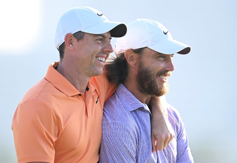 Rory McIlroy was pipped by his Ryder Cup team-mate Tommy Fleetwood (Getty Images)