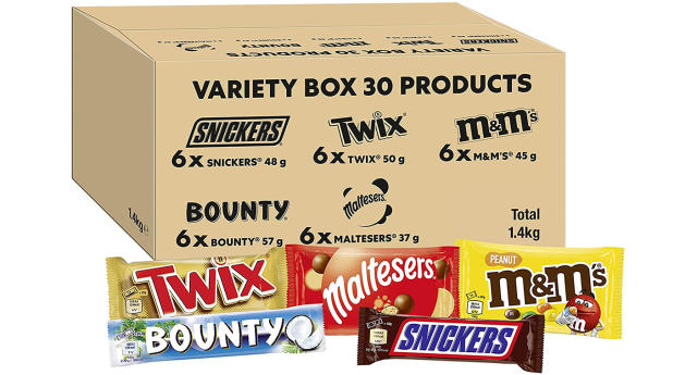 M&Ms Variety Chocolate Party Bulk Bundle Chocolate Gift, Movie Night Snacks  2kgs, M&M Chocolate 1kg + M&M Peanut 1kg Party Set by ESSENTIAL PRODUCTS :  : Grocery