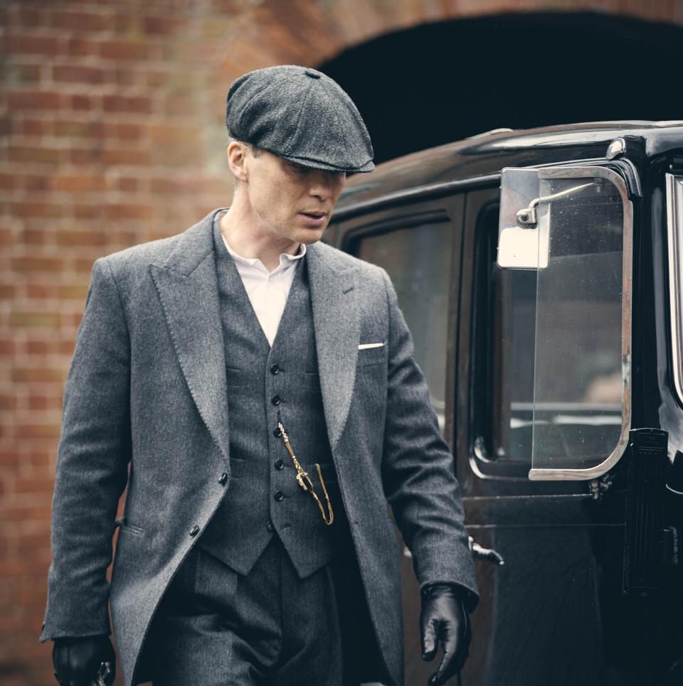 Cillian Murphy as Tommy Shelby in Peaky Blinders