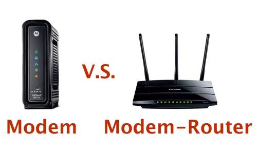 Modem and modem-router