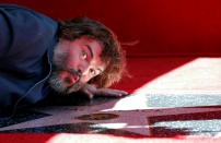 <p>Stern Nummer 2.645: Schauspieler, Musiker und Komiker Jack Black hat nun seinen eigenen Star auf dem Hollywood Walk Of Fame in Los Angeles. (Bild: Reuters/Mario Anzuoni) </p>