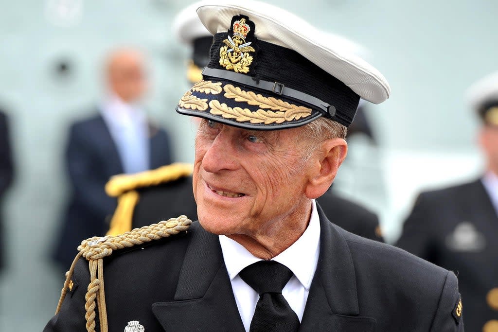 The Duke of Edinburgh in naval uniform (John Stillwell/PA) (PA Archive)