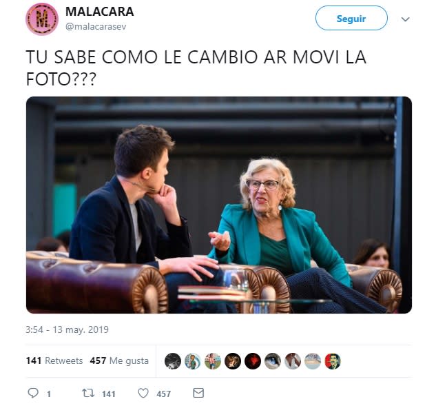 Los memes más divertidos de la unión de Carmena y Errejón para las elecciones del 26 de mayo