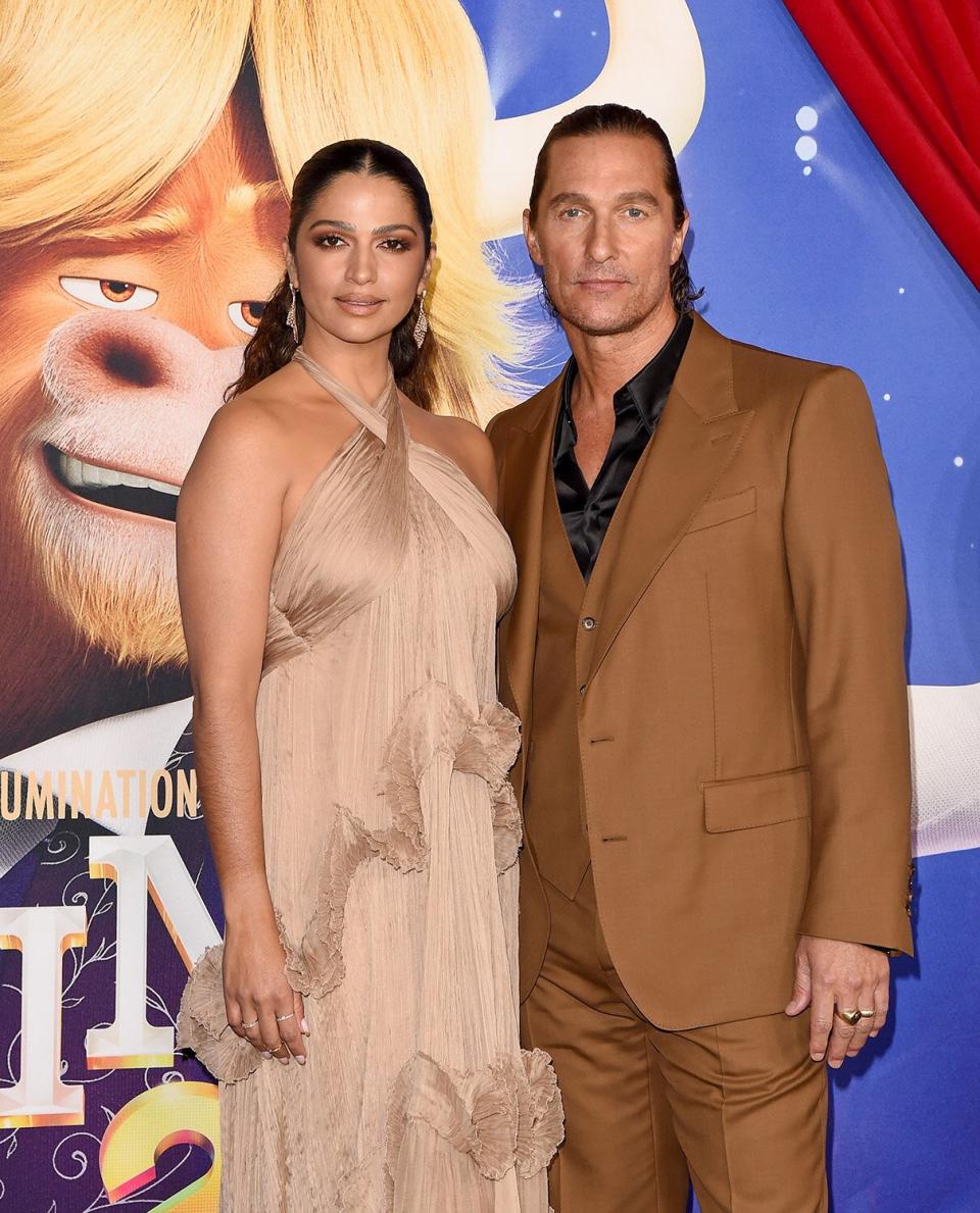 Matthew McConaughey and Camila Alves