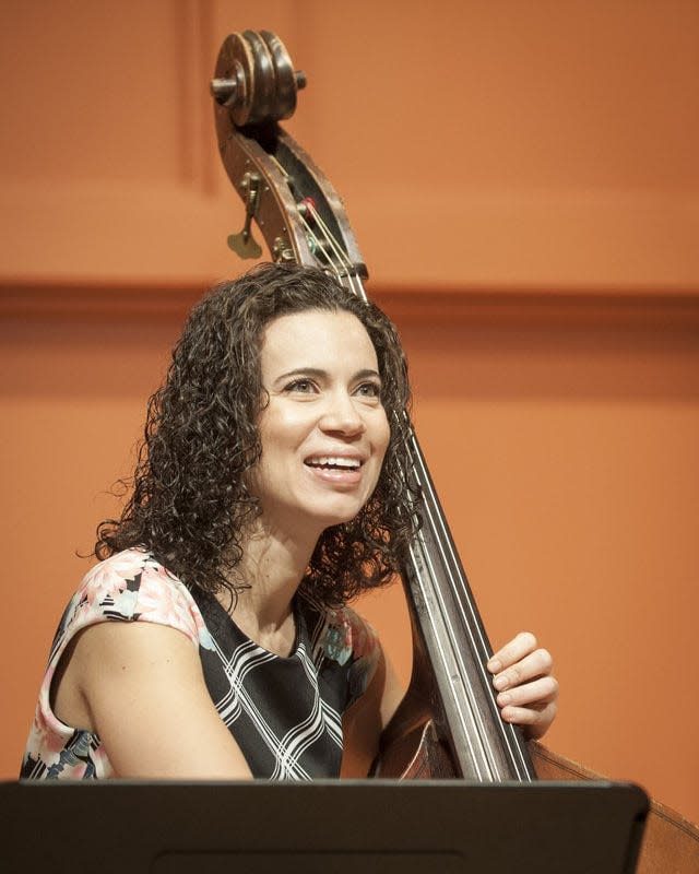 UNCW music professor and bassist Natalie Boeyink.