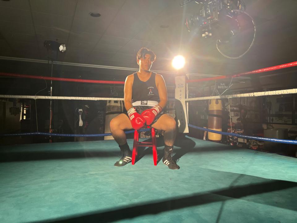 Mario Nuñez is one of several boxers profiled in the new documentary "Worth the Fight." He was overweight and depressed when he started boxing at SJC Boxing a few years ago. Now he’s won two state titles and wants to be a boxing trainer.