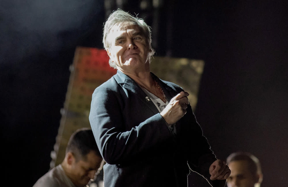 Morrissey has cancelled a pair of shows in California credit:Bang Showbiz