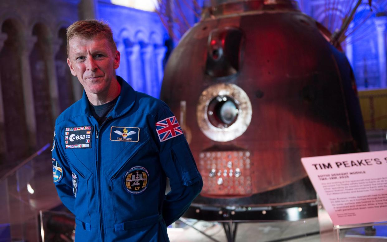 Major Peake said he did not realise how many opportunities there are currently in commercial space