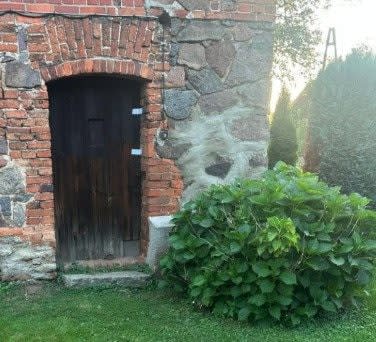 The disused barn where the victim was imprisoned for over four years