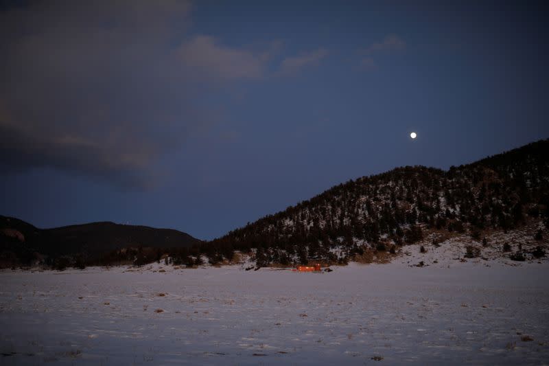 Outside a survival camp operated by Fortitude Ranch