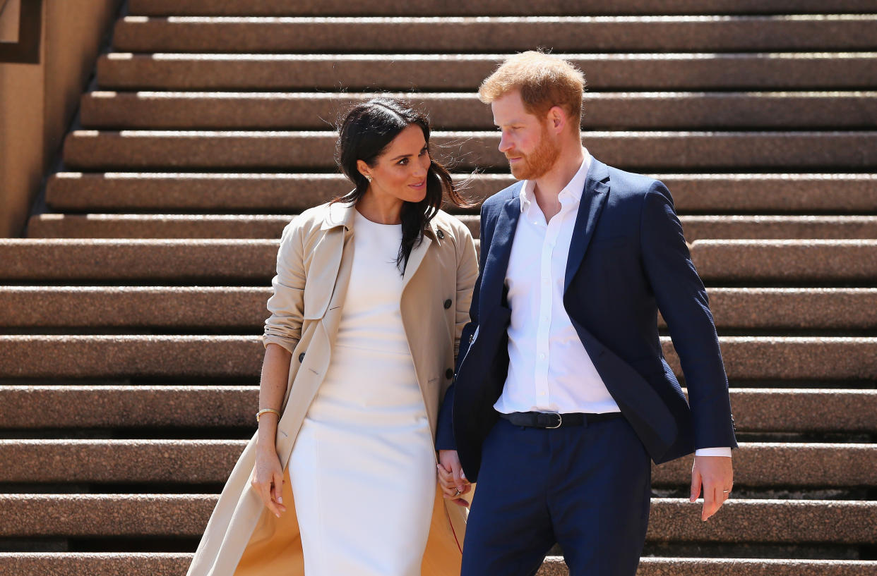 Endlich! Prinz Harry und Herzogin Meghan erwarten ein Baby. (Bild: Getty Images)