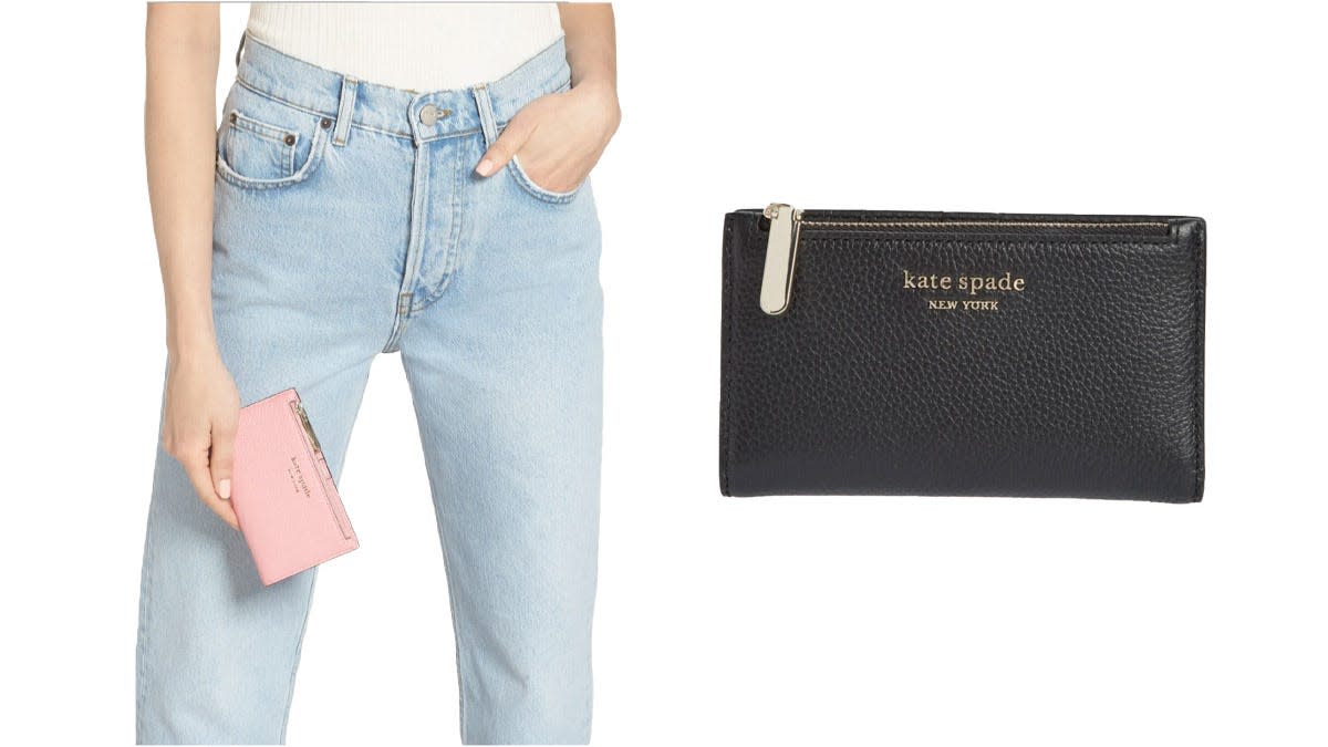 This Kate Spade wallet is minimalist yet timeless.