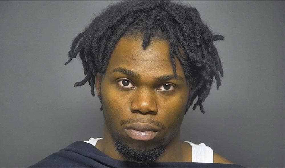 This undated booking photo provided by the Chester County (South Carolina) Sheriff’s Office shows Tyler Terry. (Chester County Sheriff’s Office via AP)