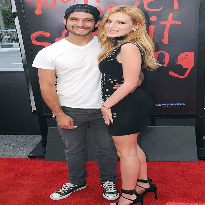 bella and tyler on the red carpet