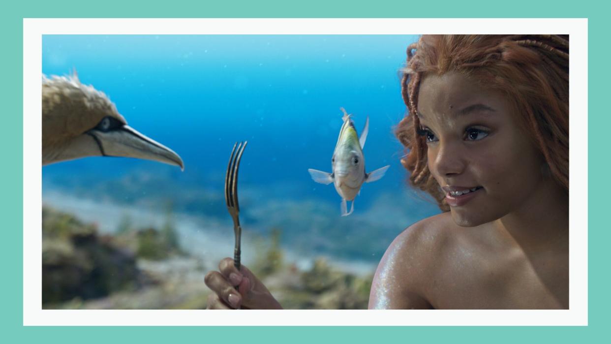  Is The Little Mermaid streaming? Pictured: Halle Bailey as Ariel in The Little Mermaid 