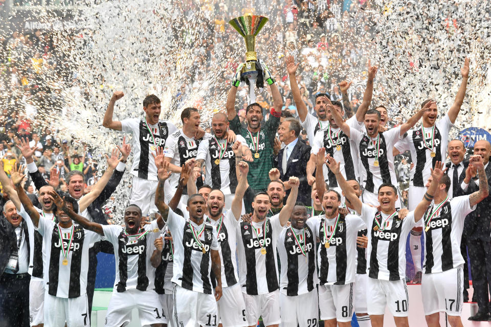 Juventus have won the last seven Serie A titles but BT Sport won’t be broadcasting their battle for an eighth