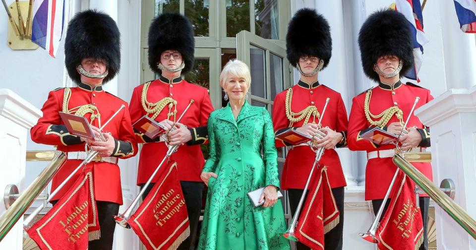 Helen Mirren Gets Regal in London, Plus Prince Harry, Pete Davidson & More