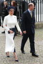 The Earl and Countess of Wessex arrive at the Commonwealth Service at Westminster Abbey, London on Commonwealth Day. The service is the Duke and Duchess of Sussex's final official engagement before they quit royal life.