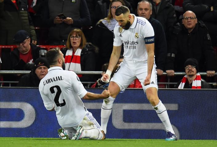 Real Madrid demonstrated their superiority over Liverpool once again  (EPA)