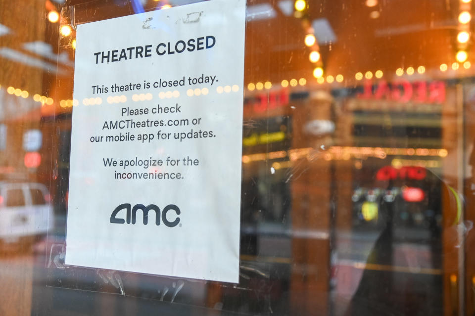 Theaters remain shuttered nationwide due to the coronavirus