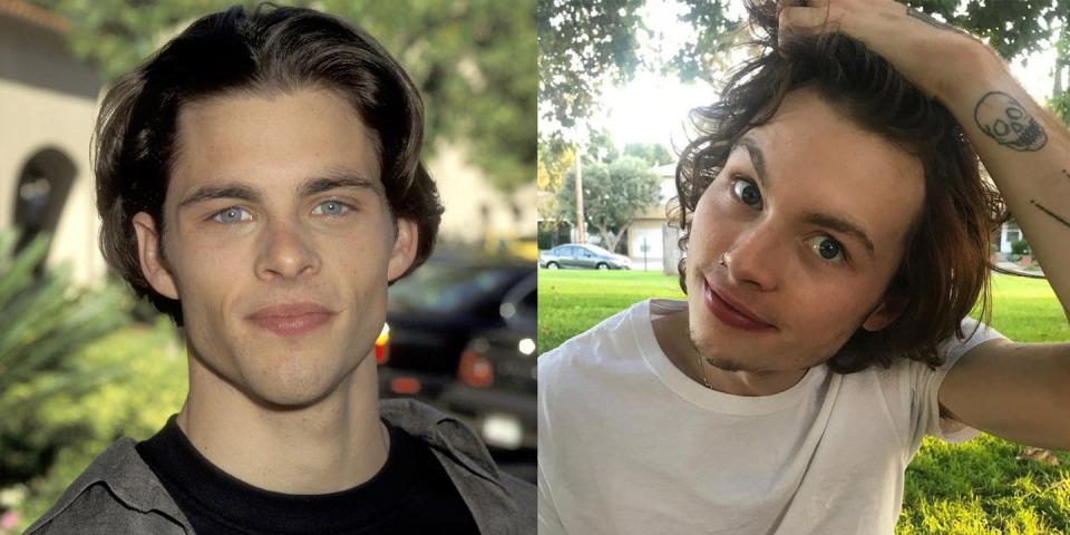 James Marsden and Jack Marsden in Their Early 20s