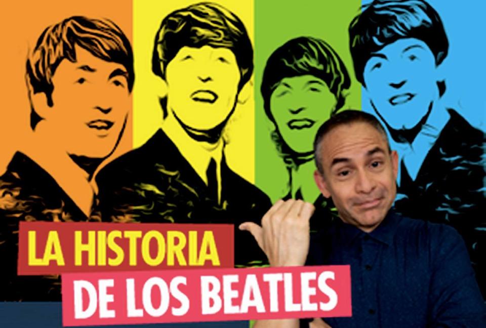 La historia de Los Beatles con César Muñoz en el Teatro Trail.