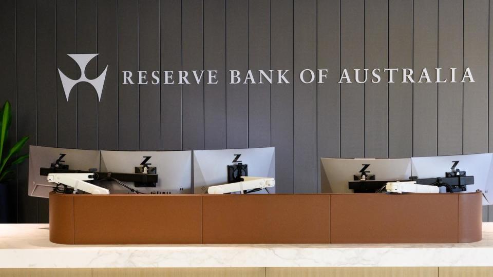 The Reserve Bank Of Australia desk