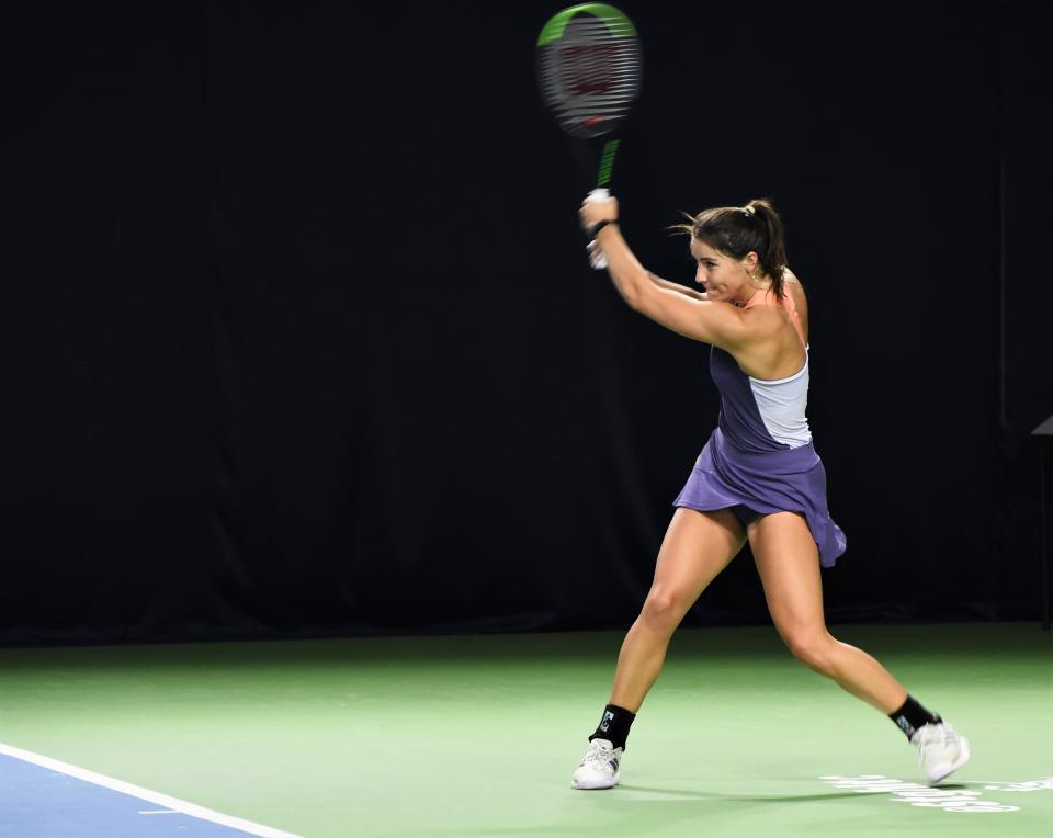Burrage is hoping for an impressive start to the resumed ITF Tour as she targets a qualifying spot for the Australian Open