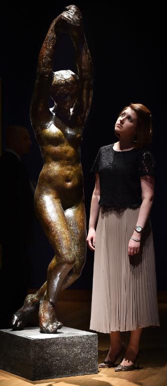 Previously uncast Rodin sculpture fetches $1.1 million