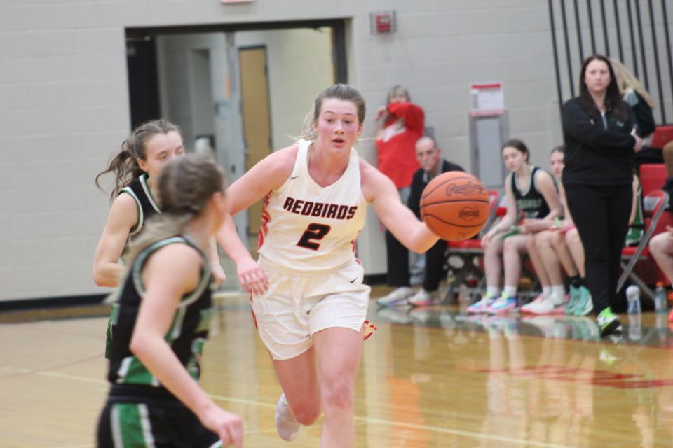 Loudonville's Corri Vermilya is the district player of the year in Division IV.