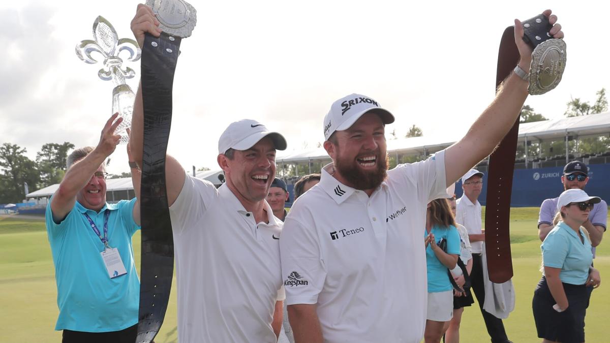 Rory McIlroy and Shane Lowry Win Zurich Classic of New Orleans Team Event