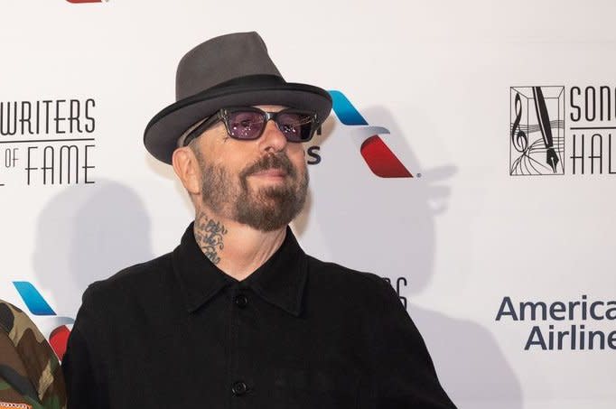 Dave Stewart arrives on the red carpet for the Songwriters Hall of Fame 2022 51st Induction and Awards Gala at the New York Marriott Marquis Hotel in New York City on June 16. The Eurythmics member turns 71 on September 9. File Photo by Gabriele Holtermann/UPI