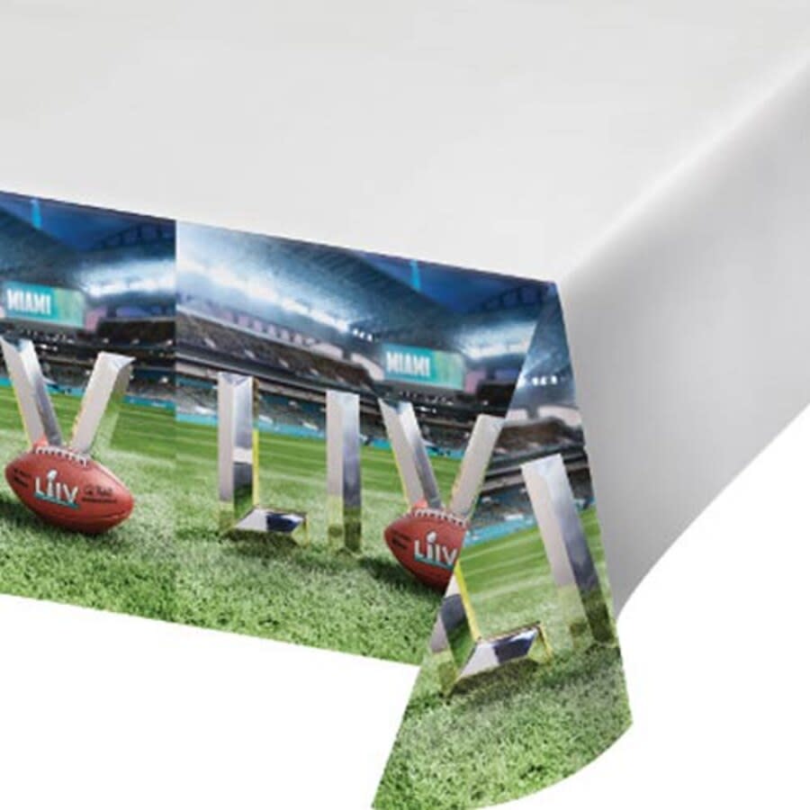 Super Bowl LIV Plastic Table Cover