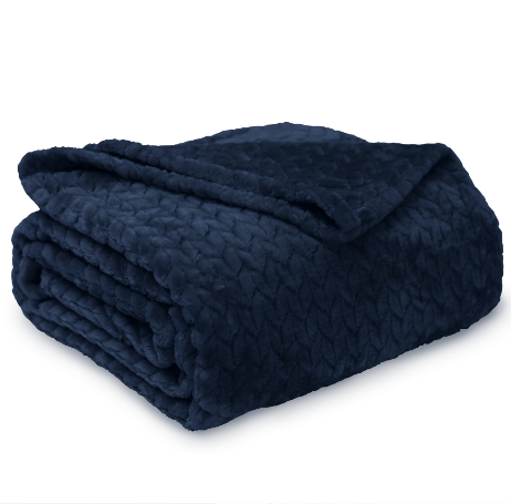 Better Homes & Gardens Oversized Velvet Plush Throw Blanket, 50” x 70”