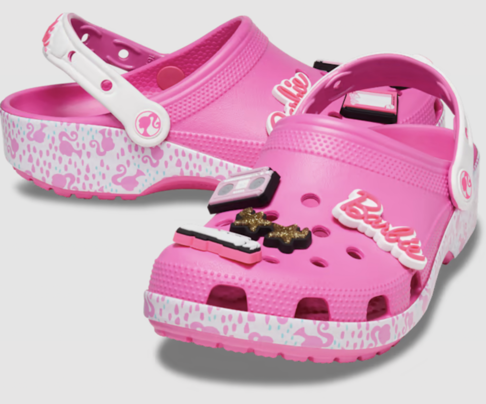 barbie crocs