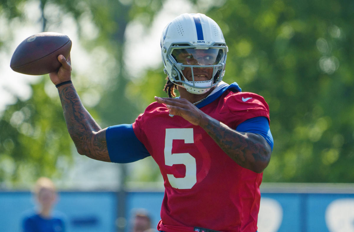 Colts Quarterback Anthony Richardson Showing Promise in Training Camp